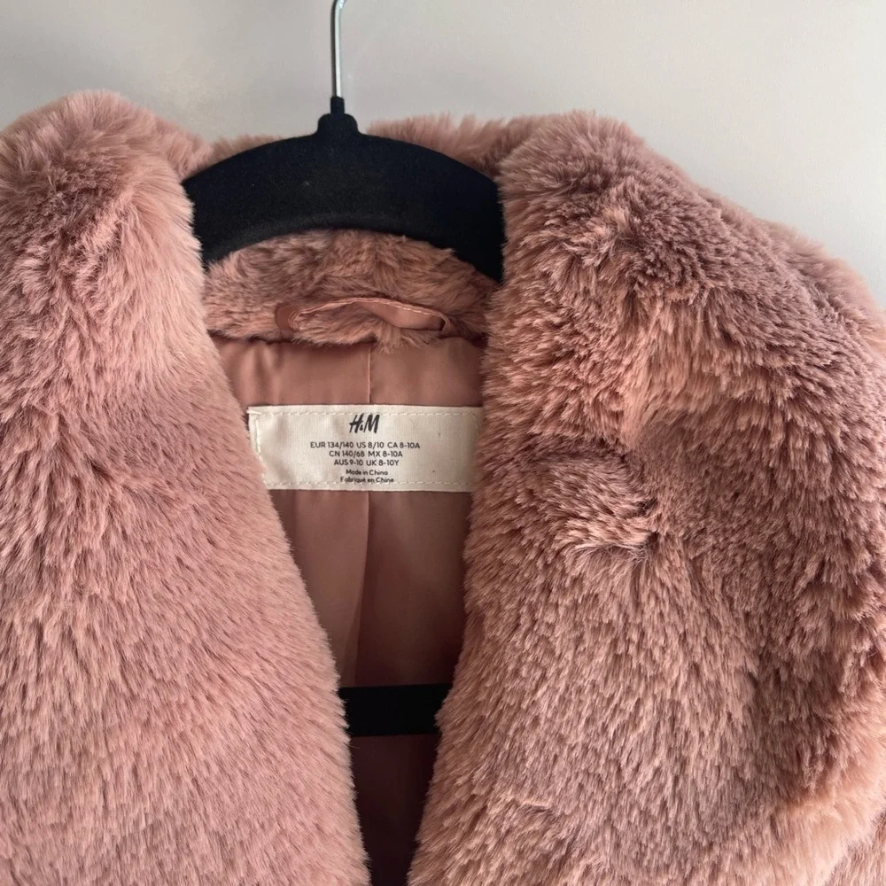H&M Blush Teddy Jacket - Picture 5 of 7